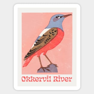 Okkervil River ∆ Original Retro Style Fan Art Design Magnet